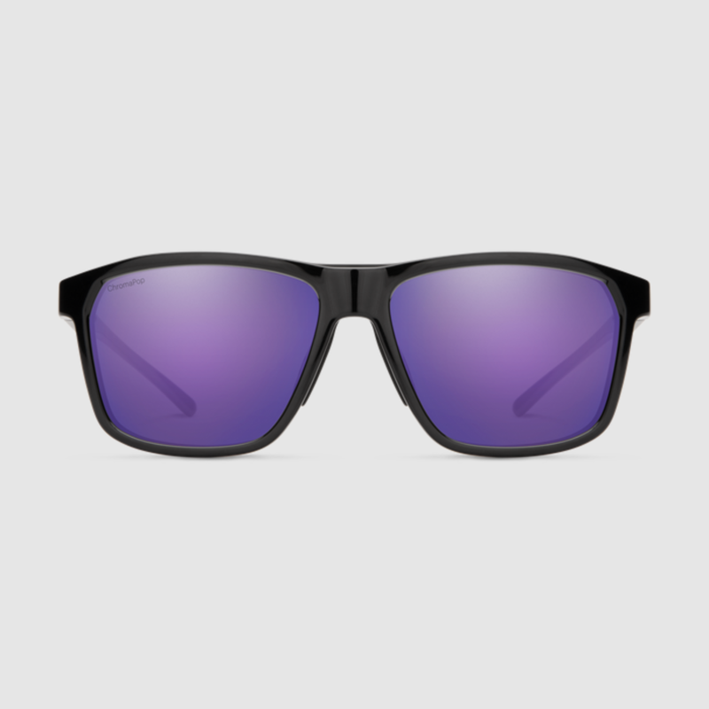 Smith Pinpoint Sunglasses Gloss Black/ChromaPop Violet Mirror-2